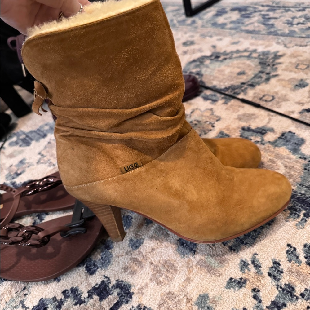 High heel Ugg boots. Sydney exclusive.